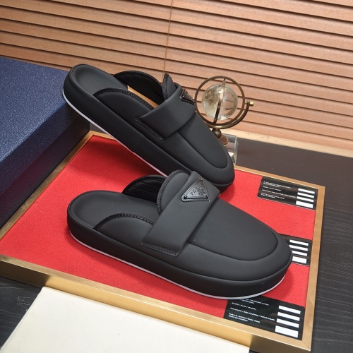 Cheap Prada Slippers For Men #1208528 Replica Wholesale [$64.00 USD] [ITEM#1208528] on Replica Prada Slippers