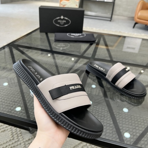 Cheap Prada Slippers For Men #1208593 Replica Wholesale [$64.00 USD] [ITEM#1208593] on Replica Prada Slippers