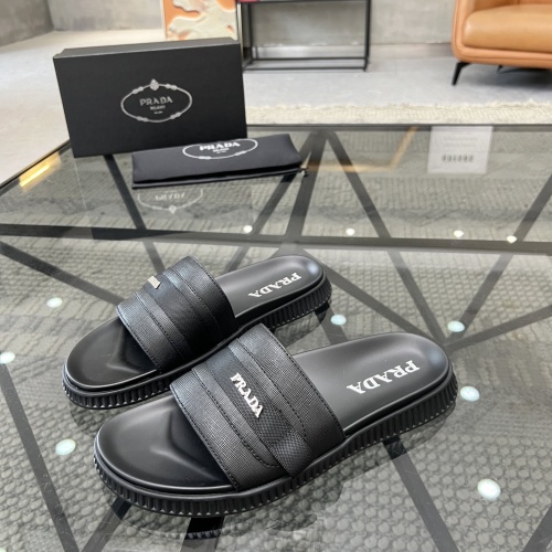 Cheap Prada Slippers For Men #1208594 Replica Wholesale [$64.00 USD] [ITEM#1208594] on Replica Prada Slippers