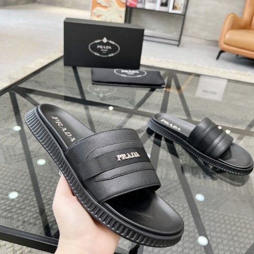 Cheap Prada Slippers For Men #1208594 Replica Wholesale [$64.00 USD] [ITEM#1208594] on Replica Prada Slippers