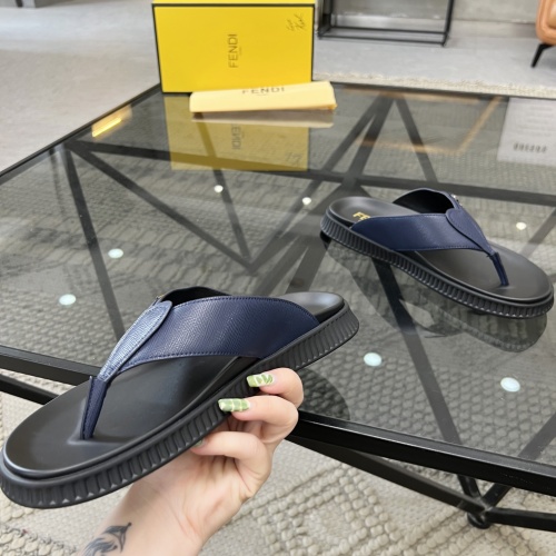 Cheap Fendi Slippers For Men #1208599 Replica Wholesale [$64.00 USD] [ITEM#1208599] on Replica Fendi Slippers