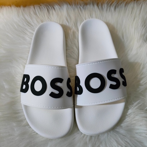 Cheap Boss Slippers For Men #1208676 Replica Wholesale [$48.00 USD] [ITEM#1208676] on Replica Boss Slippers