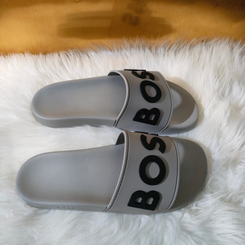 Cheap Boss Slippers For Men #1208680 Replica Wholesale [$48.00 USD] [ITEM#1208680] on Replica Boss Slippers