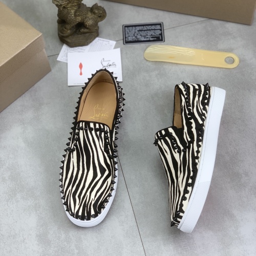 Cheap Christian Louboutin Casual Shoes For Men #1208699 Replica Wholesale [$88.00 USD] [ITEM#1208699] on Replica Christian Louboutin Casual Shoes