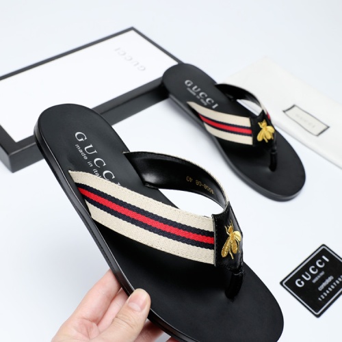 Cheap Gucci Slippers For Men #1208731 Replica Wholesale [$40.00 USD] [ITEM#1208731] on Replica Gucci Slippers