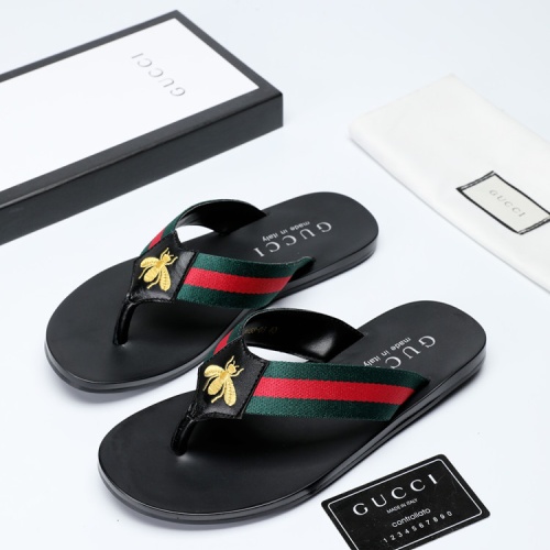 Cheap Gucci Slippers For Men #1208732 Replica Wholesale [$40.00 USD] [ITEM#1208732] on Replica Gucci Slippers