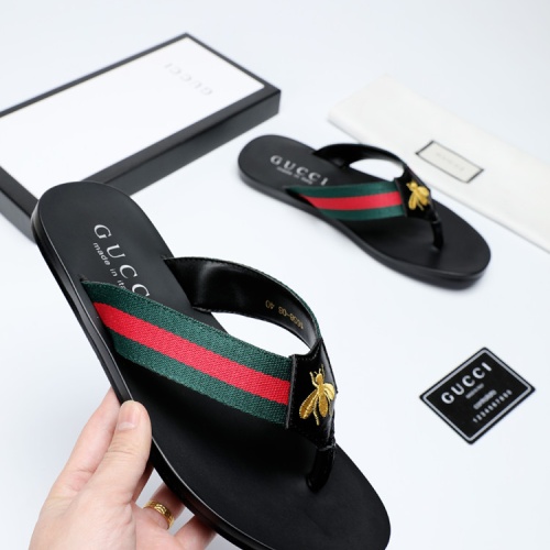 Cheap Gucci Slippers For Men #1208732 Replica Wholesale [$40.00 USD] [ITEM#1208732] on Replica Gucci Slippers