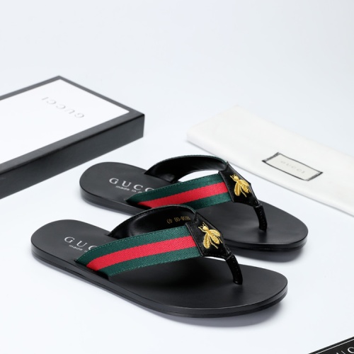 Cheap Gucci Slippers For Men #1208732 Replica Wholesale [$40.00 USD] [ITEM#1208732] on Replica Gucci Slippers