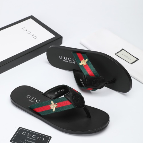 Cheap Gucci Slippers For Men #1208733 Replica Wholesale [$40.00 USD] [ITEM#1208733] on Replica Gucci Slippers