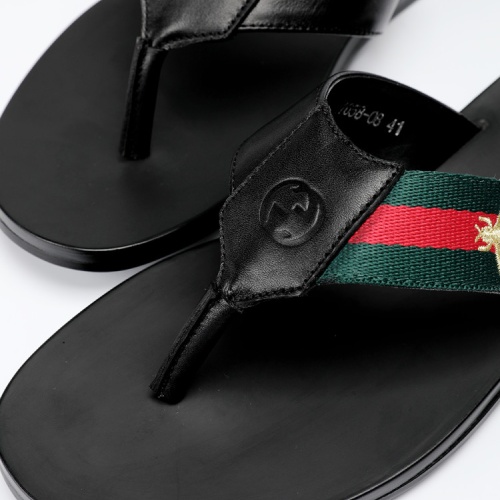 Cheap Gucci Slippers For Men #1208734 Replica Wholesale [$40.00 USD] [ITEM#1208734] on Replica Gucci Slippers