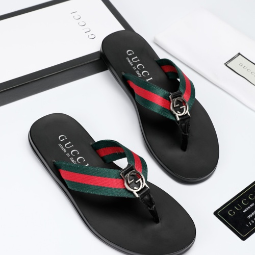 Cheap Gucci Slippers For Men #1208738 Replica Wholesale [$40.00 USD] [ITEM#1208738] on Replica Gucci Slippers