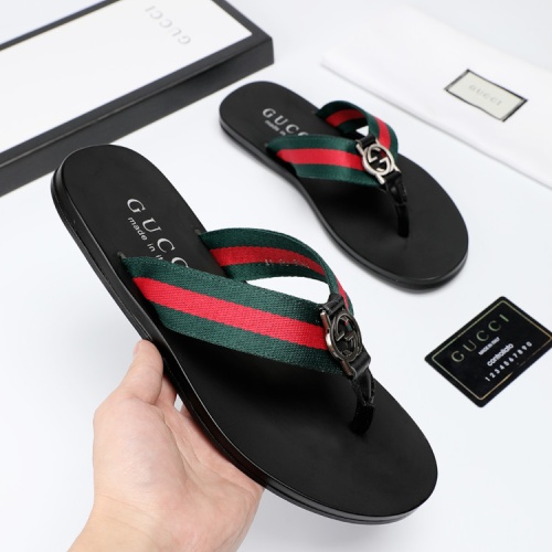 Cheap Gucci Slippers For Men #1208738 Replica Wholesale [$40.00 USD] [ITEM#1208738] on Replica Gucci Slippers