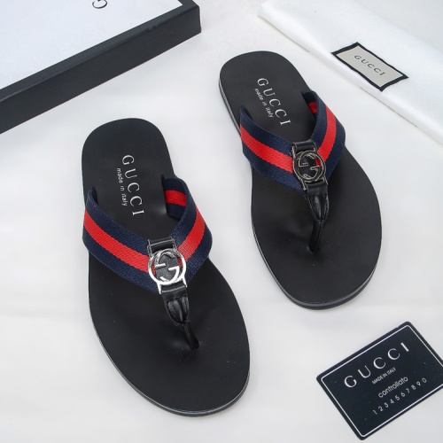 Cheap Gucci Slippers For Men #1208739 Replica Wholesale [$40.00 USD] [ITEM#1208739] on Replica Gucci Slippers