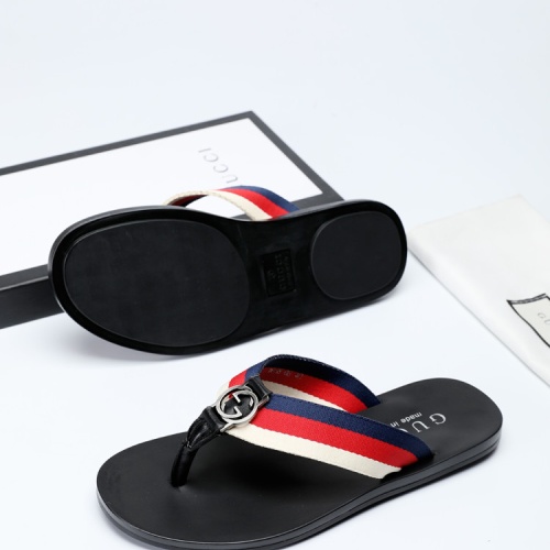 Cheap Gucci Slippers For Men #1208740 Replica Wholesale [$40.00 USD] [ITEM#1208740] on Replica Gucci Slippers