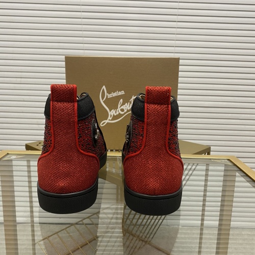 Cheap Christian Louboutin High Top Shoes For Men #1208769 Replica Wholesale [$96.00 USD] [ITEM#1208769] on Replica Christian Louboutin High Top Shoes