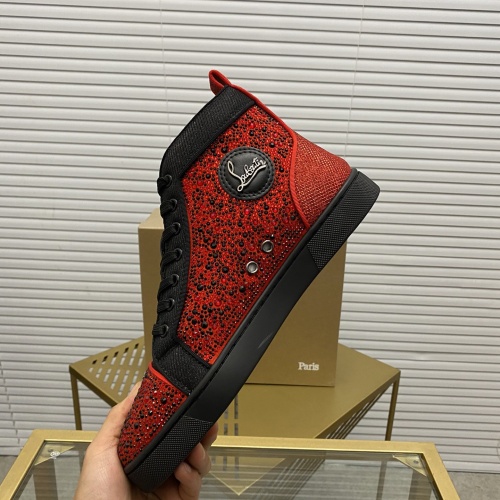 Cheap Christian Louboutin High Top Shoes For Women #1208770 Replica Wholesale [$96.00 USD] [ITEM#1208770] on Replica Christian Louboutin High Top Shoes