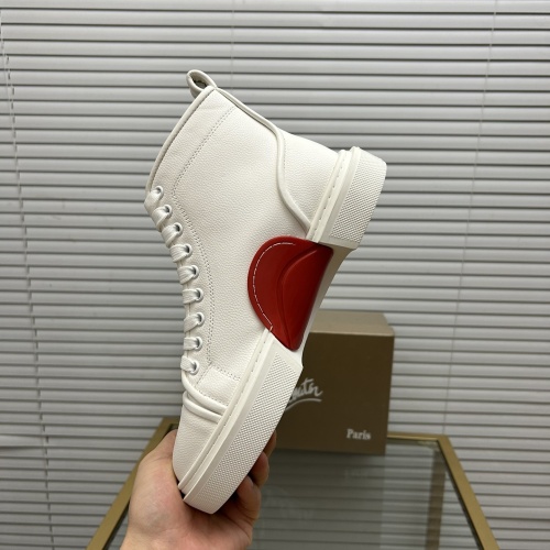 Cheap Christian Louboutin High Top Shoes For Women #1208780 Replica Wholesale [$98.00 USD] [ITEM#1208780] on Replica Christian Louboutin High Top Shoes