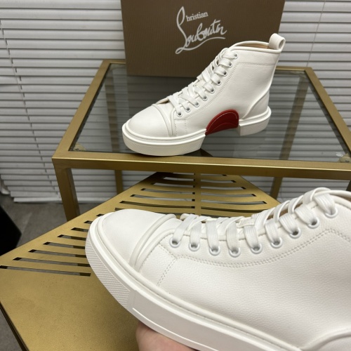 Cheap Christian Louboutin High Top Shoes For Women #1208780 Replica Wholesale [$98.00 USD] [ITEM#1208780] on Replica Christian Louboutin High Top Shoes