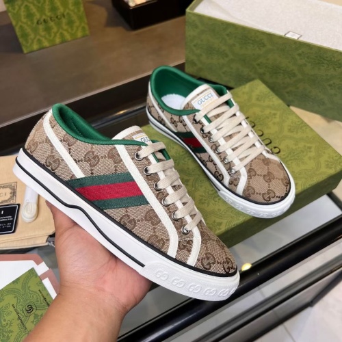 Cheap Gucci Casual Shoes For Men #1208784 Replica Wholesale [$92.00 USD] [ITEM#1208784] on Replica Gucci Casual Shoes