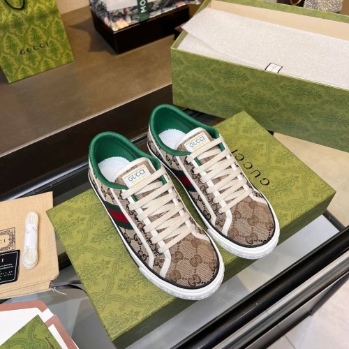 Cheap Gucci Casual Shoes For Men #1208784 Replica Wholesale [$92.00 USD] [ITEM#1208784] on Replica Gucci Casual Shoes