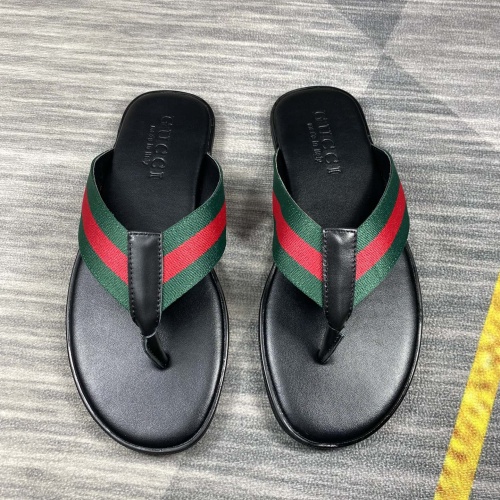 Cheap Gucci Slippers For Men #1208804 Replica Wholesale [$40.00 USD] [ITEM#1208804] on Replica Gucci Slippers