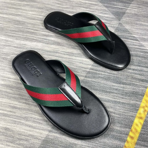 Cheap Gucci Slippers For Men #1208804 Replica Wholesale [$40.00 USD] [ITEM#1208804] on Replica Gucci Slippers