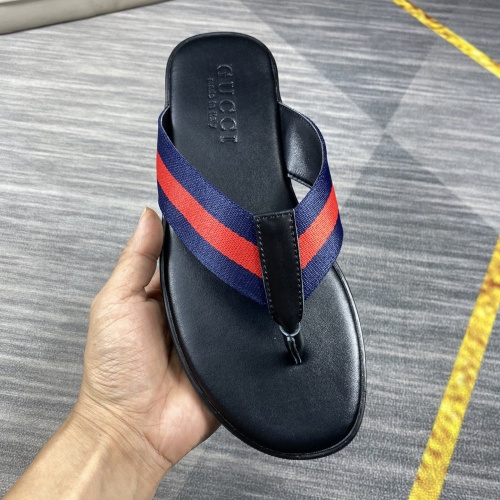 Cheap Gucci Slippers For Men #1208805 Replica Wholesale [$40.00 USD] [ITEM#1208805] on Replica Gucci Slippers