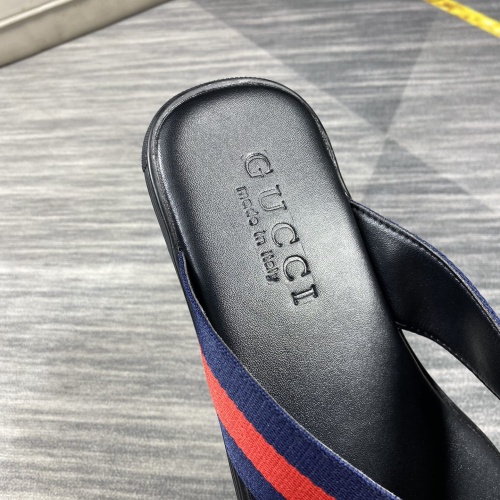 Cheap Gucci Slippers For Men #1208805 Replica Wholesale [$40.00 USD] [ITEM#1208805] on Replica Gucci Slippers