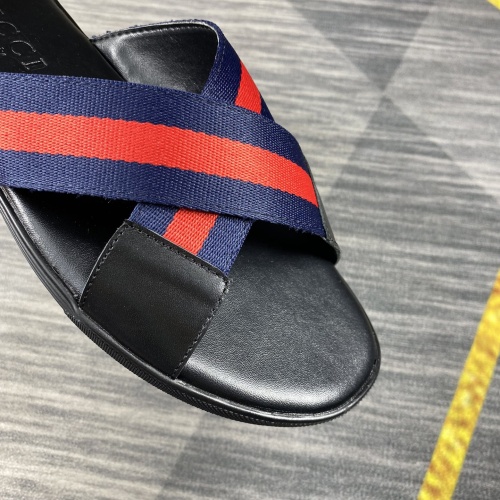 Cheap Gucci Slippers For Men #1208812 Replica Wholesale [$40.00 USD] [ITEM#1208812] on Replica Gucci Slippers