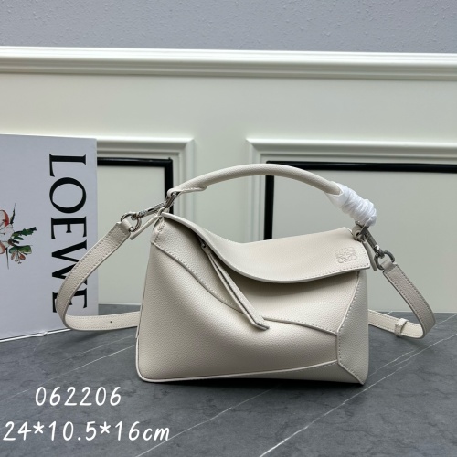 Cheap LOEWE AAA Quality Messenger Bags For Women #1208869 Replica Wholesale [$145.00 USD] [ITEM#1208869] on Replica LOEWE AAA Messenger Bags