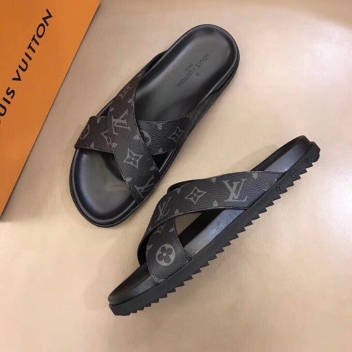 Cheap Louis Vuitton Slippers For Men #1208955 Replica Wholesale [$48.00 USD] [ITEM#1208955] on Replica Louis Vuitton Slippers