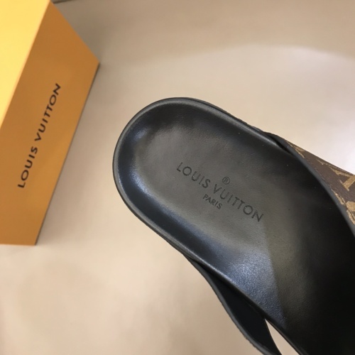 Cheap Louis Vuitton Slippers For Men #1208956 Replica Wholesale [$48.00 USD] [ITEM#1208956] on Replica Louis Vuitton Slippers