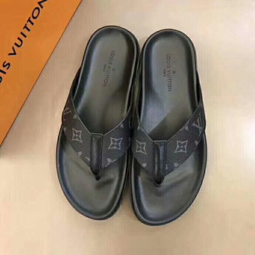 Cheap Louis Vuitton Slippers For Men #1208960 Replica Wholesale [$48.00 USD] [ITEM#1208960] on Replica Louis Vuitton Slippers