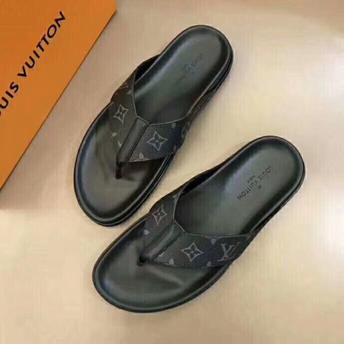 Cheap Louis Vuitton Slippers For Men #1208960 Replica Wholesale [$48.00 USD] [ITEM#1208960] on Replica Louis Vuitton Slippers