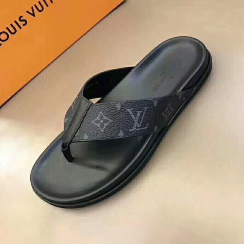 Cheap Louis Vuitton Slippers For Men #1208960 Replica Wholesale [$48.00 USD] [ITEM#1208960] on Replica Louis Vuitton Slippers