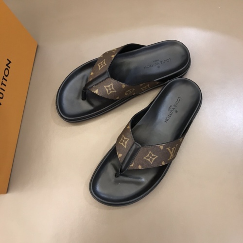 Cheap Louis Vuitton Slippers For Men #1208961 Replica Wholesale [$48.00 USD] [ITEM#1208961] on Replica Louis Vuitton Slippers