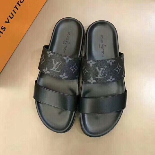 Cheap Louis Vuitton Slippers For Men #1208973 Replica Wholesale [$48.00 USD] [ITEM#1208973] on Replica Louis Vuitton Slippers