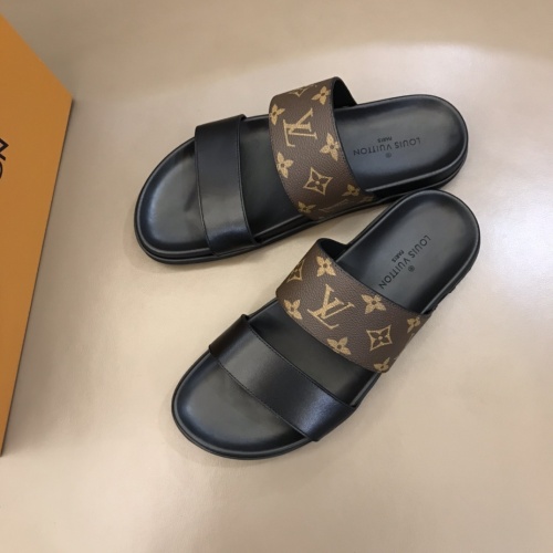 Cheap Louis Vuitton Slippers For Men #1208974 Replica Wholesale [$48.00 USD] [ITEM#1208974] on Replica Louis Vuitton Slippers