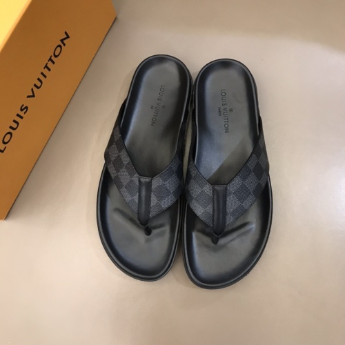 Cheap Louis Vuitton Slippers For Men #1208975 Replica Wholesale [$48.00 USD] [ITEM#1208975] on Replica Louis Vuitton Slippers