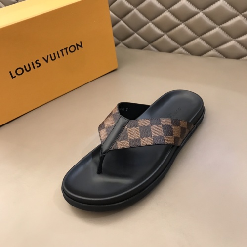 Cheap Louis Vuitton Slippers For Men #1208976 Replica Wholesale [$48.00 USD] [ITEM#1208976] on Replica Louis Vuitton Slippers