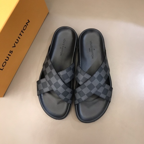 Cheap Louis Vuitton Slippers For Men #1208979 Replica Wholesale [$48.00 USD] [ITEM#1208979] on Replica Louis Vuitton Slippers