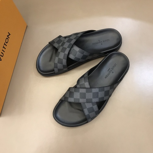 Cheap Louis Vuitton Slippers For Men #1208979 Replica Wholesale [$48.00 USD] [ITEM#1208979] on Replica Louis Vuitton Slippers