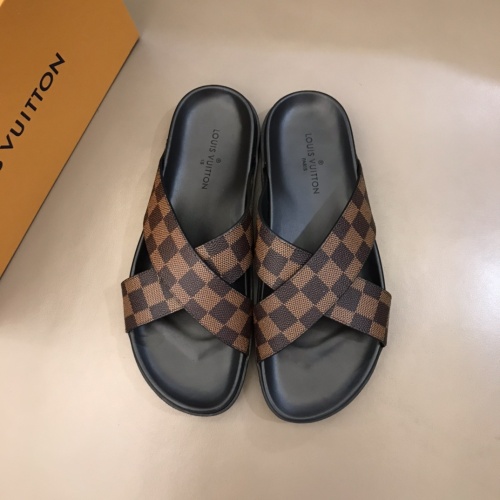 Cheap Louis Vuitton Slippers For Men #1208982 Replica Wholesale [$48.00 USD] [ITEM#1208982] on Replica Louis Vuitton Slippers