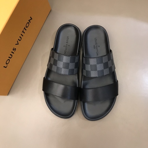 Cheap Louis Vuitton Slippers For Men #1208985 Replica Wholesale [$48.00 USD] [ITEM#1208985] on Replica Louis Vuitton Slippers