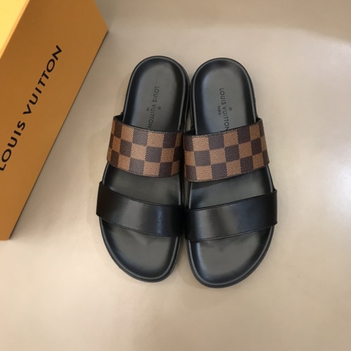 Cheap Louis Vuitton Slippers For Men #1208986 Replica Wholesale [$48.00 USD] [ITEM#1208986] on Replica Louis Vuitton Slippers