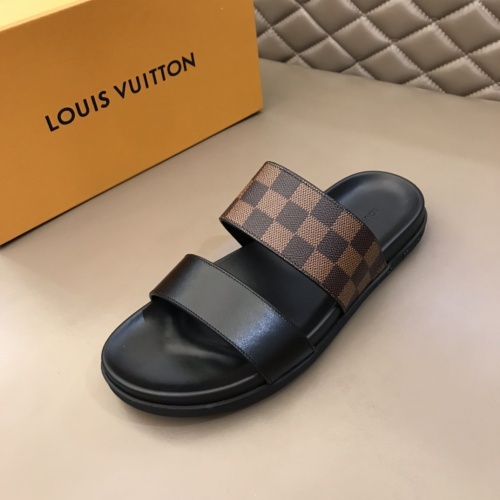 Cheap Louis Vuitton Slippers For Men #1208986 Replica Wholesale [$48.00 USD] [ITEM#1208986] on Replica Louis Vuitton Slippers