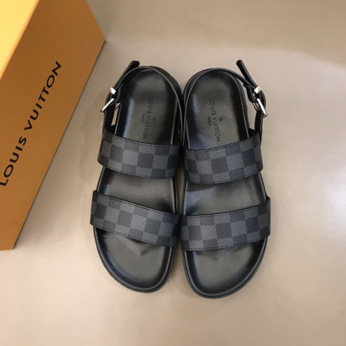 Cheap Louis Vuitton Sandal For Men #1209000 Replica Wholesale [$48.00 USD] [ITEM#1209000] on Replica Louis Vuitton Sandal