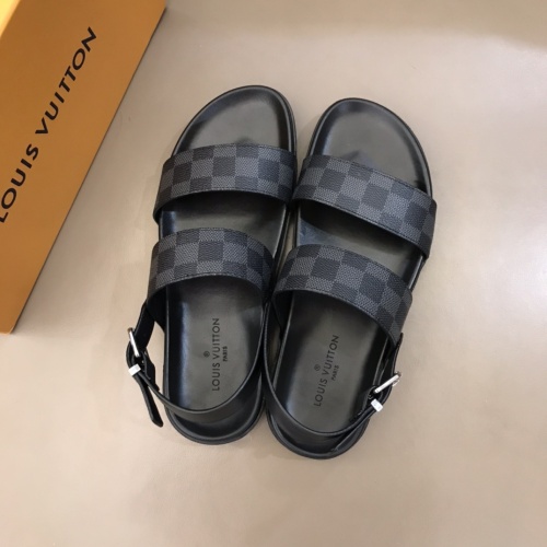 Cheap Louis Vuitton Sandal For Men #1209000 Replica Wholesale [$48.00 USD] [ITEM#1209000] on Replica Louis Vuitton Sandal