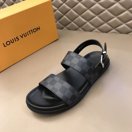 Cheap Louis Vuitton Sandal For Men #1209000 Replica Wholesale [$48.00 USD] [ITEM#1209000] on Replica Louis Vuitton Sandal