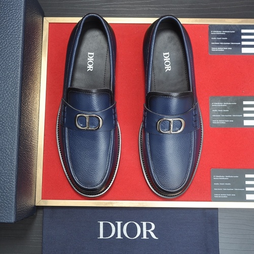 Cheap Christian Dior Leather Shoes For Men #1209063 Replica Wholesale [$98.00 USD] [ITEM#1209063] on Replica Christian Dior Leather Shoes